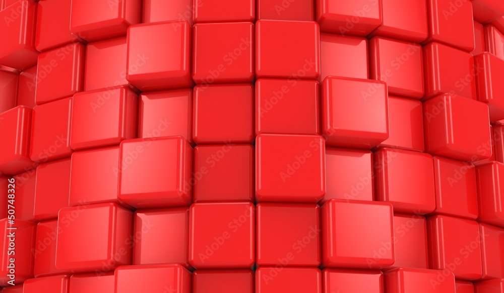 Abstract background of cubes Abstract background of cubes