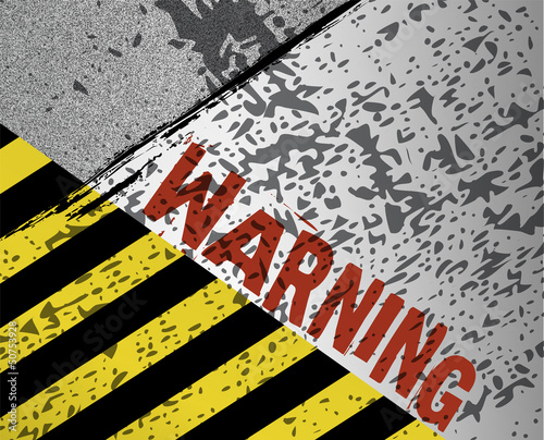 warning background, hazard stripes, grungy