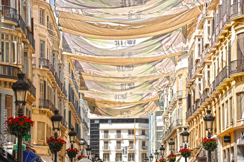 Calle Larios, Málaga, verano, estaciones del año, Andalucía, España