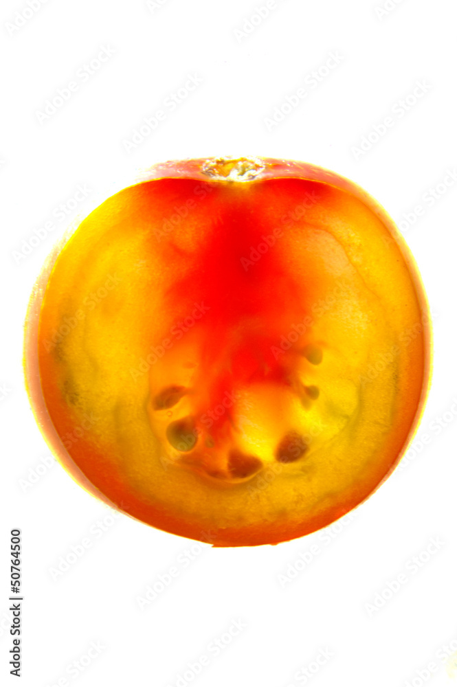 Obraz premium Rodaja de tomate