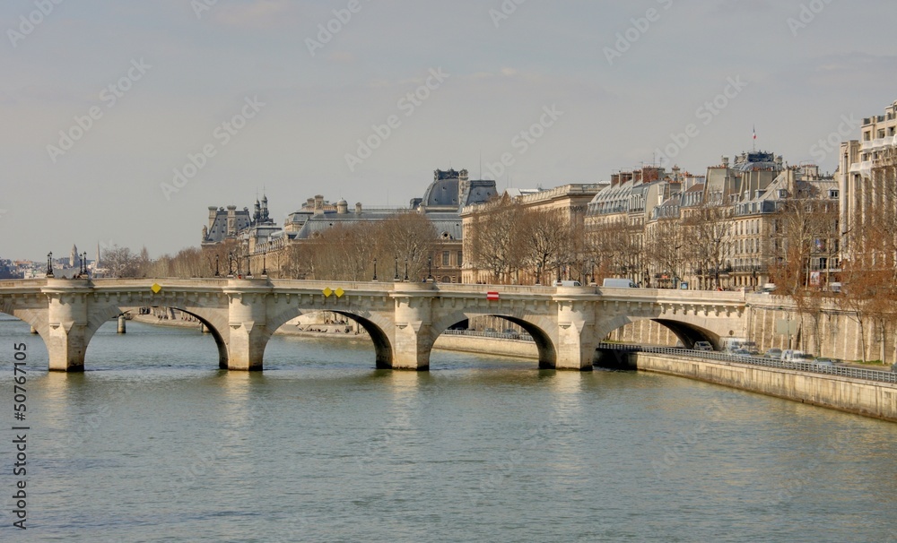 Fototapeta premium quais de seine