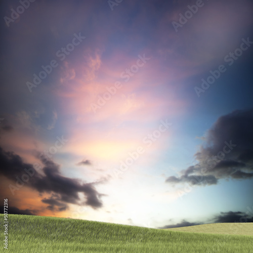 sunset sky background for adv or others purpose use © nicholashan