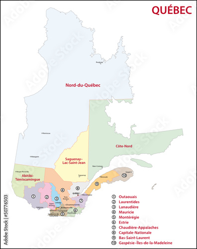 Québec Administrativ