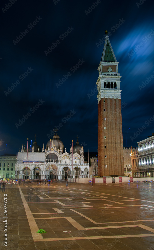 Piazza San Marco di Notte