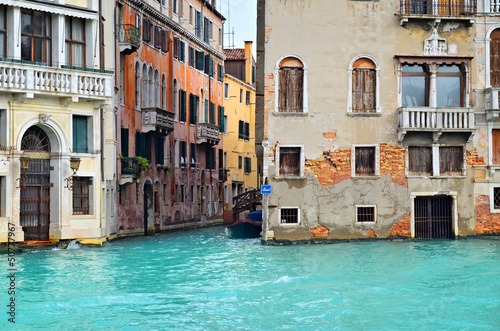Beautiful water street - Venice, Italy © jukovskyy