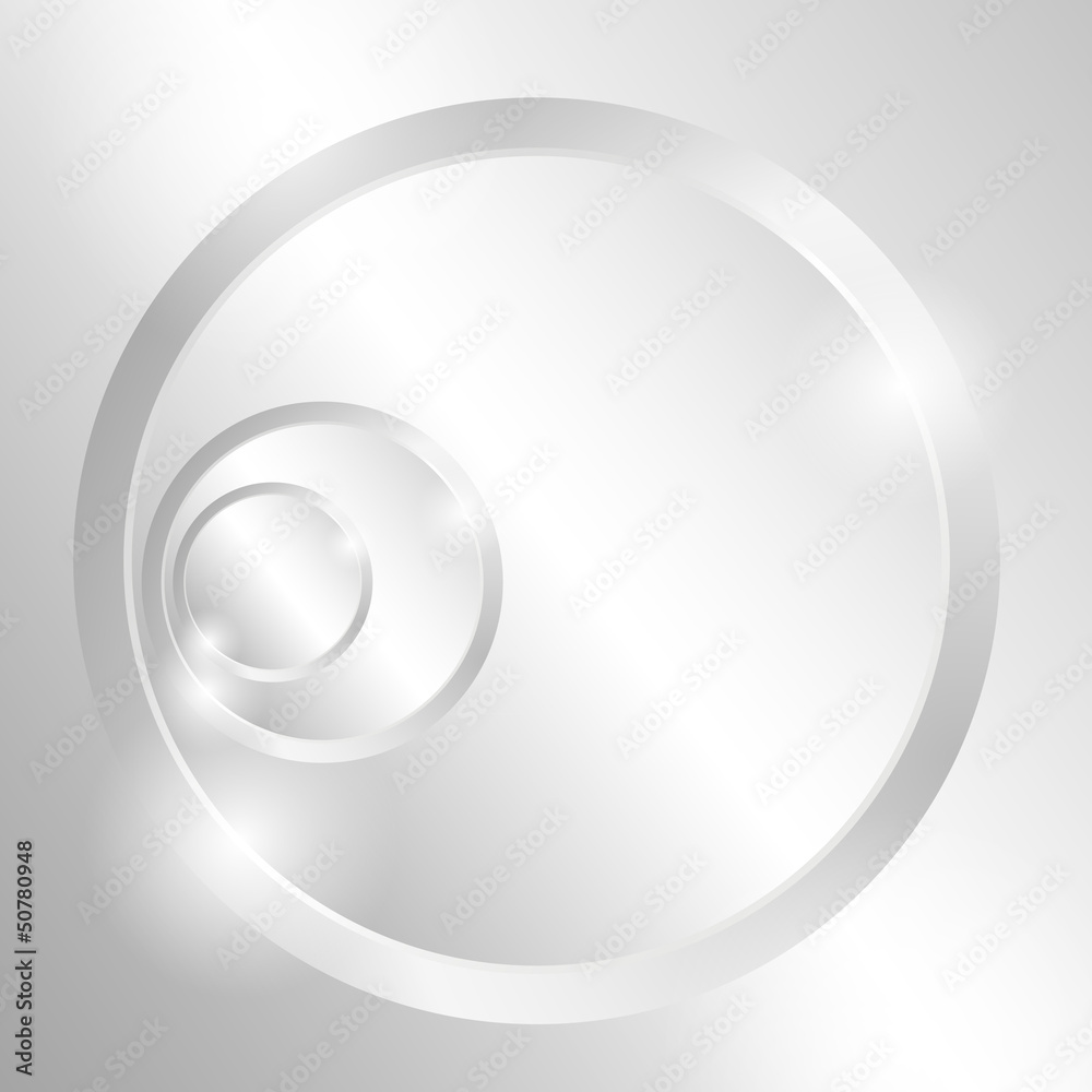 Metal background with circles Metal background with circles