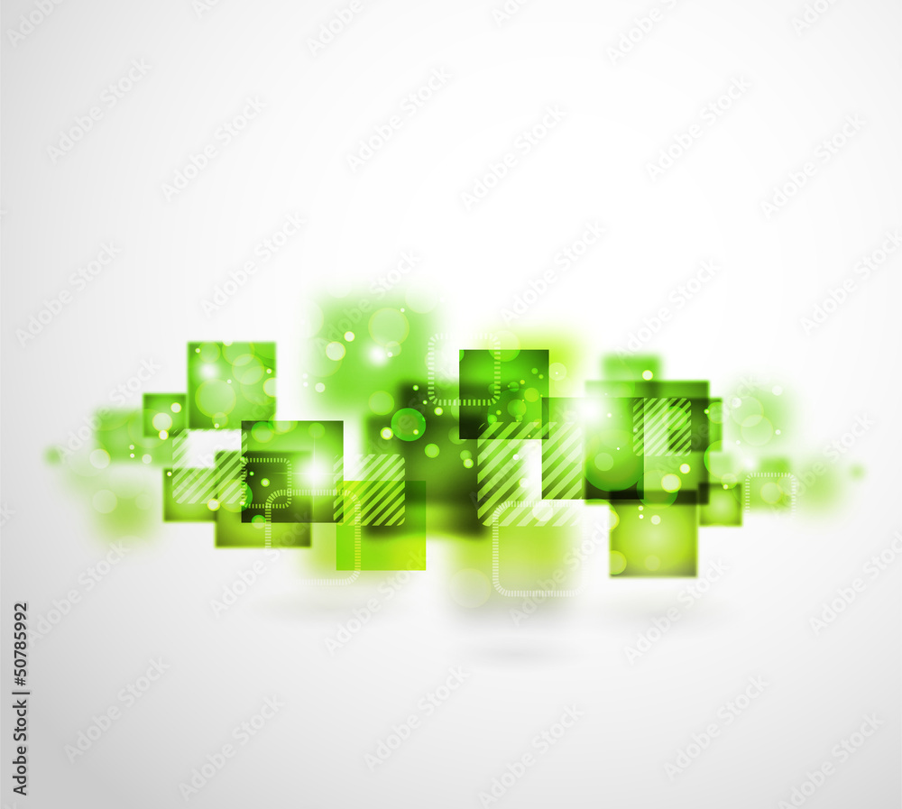 Obraz premium Green abstract background