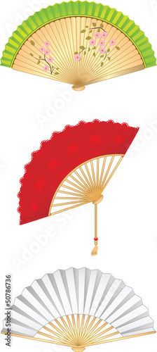 Folding Fan Set