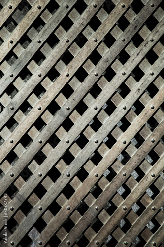 Metal fence