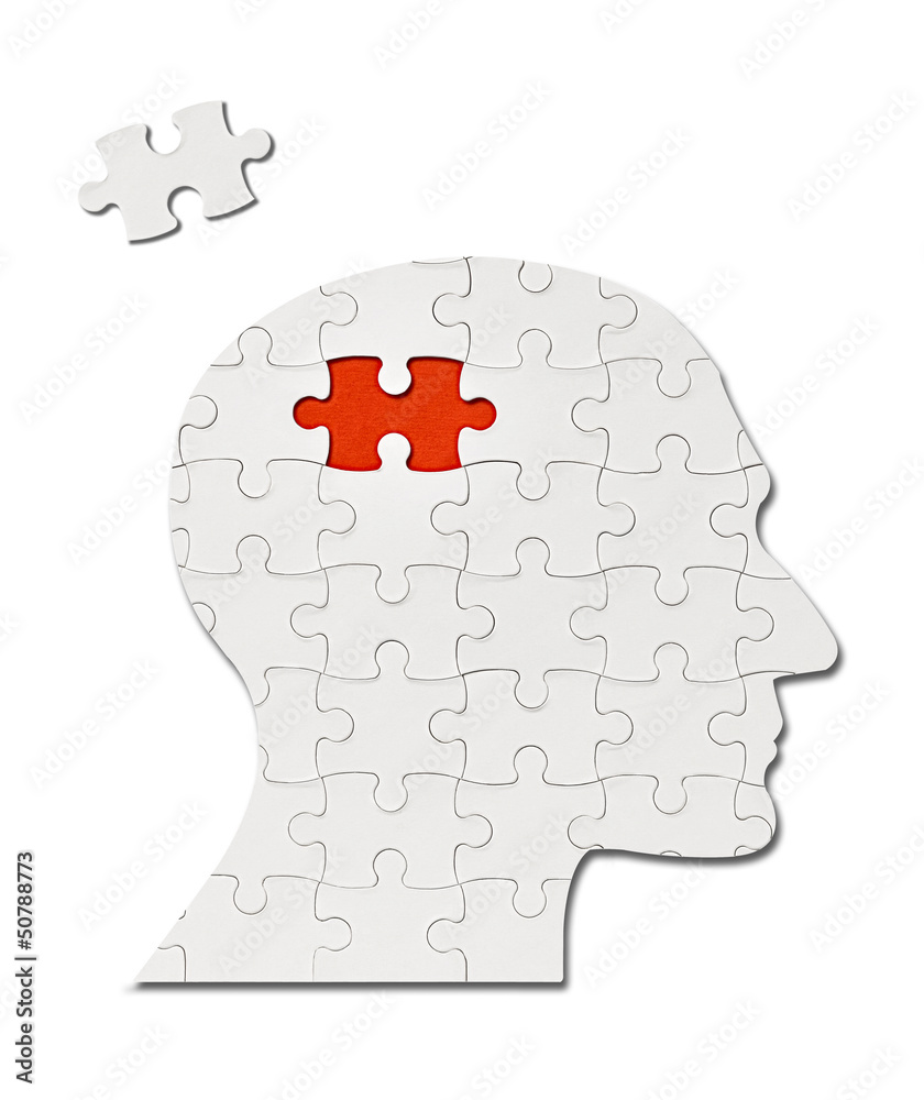 puzzle game solution head silhouette mind brain puzzle game solution head silhouette mind brain