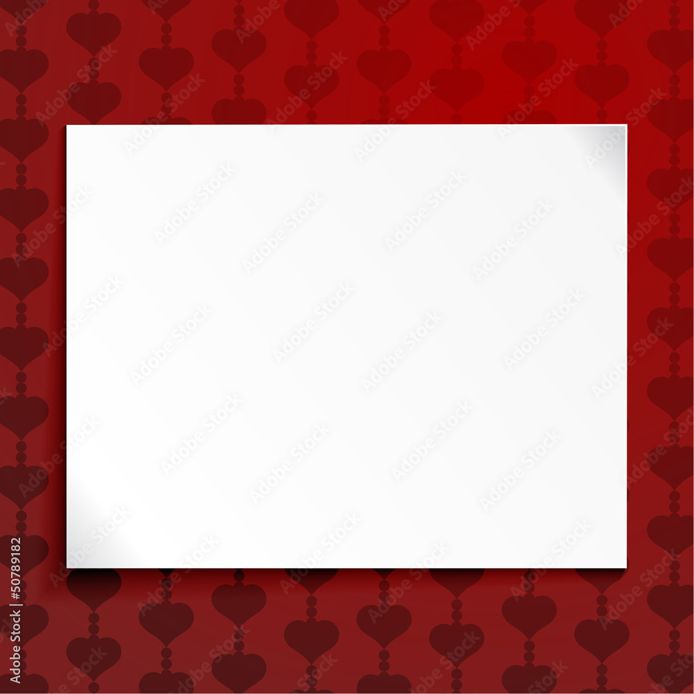 Abstract background with a blank sheet of paper Abstract background with a blank sheet of paper