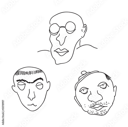 Caricature portraits