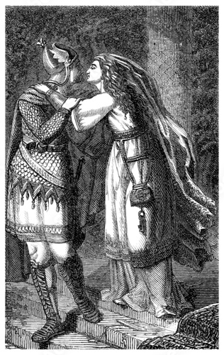 Barbarian Pair : Kissing photo