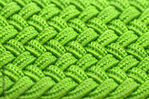 Green Interwoven Fabric Texture