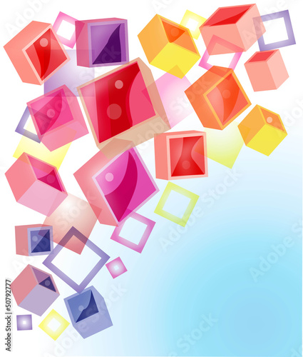 sfondo cubi