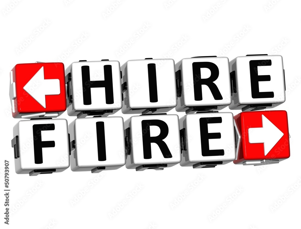 3D Hire Fire Button Click Here Block Text 3D Hire Fire Button Click Here Block Text