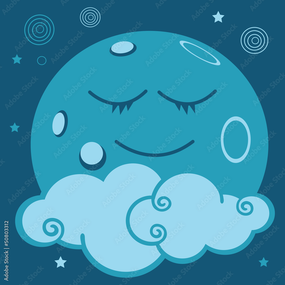 lune, planète, nuage, conte, univers, imaginaire, astre lune, planète, nuage, conte, univers, imaginaire, astre