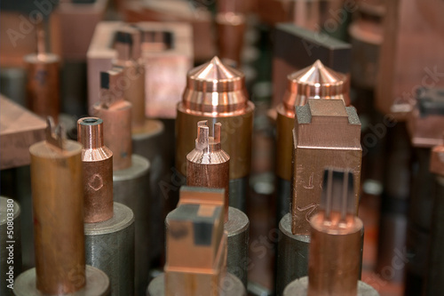 Copper elecrodes photo