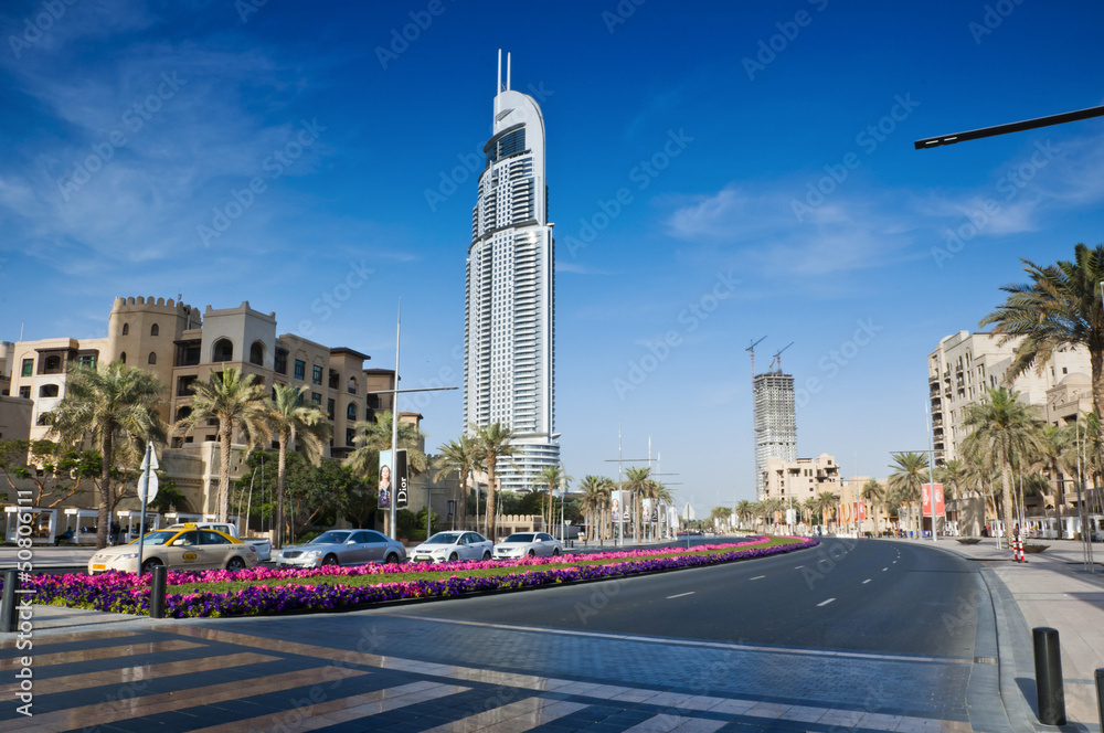 Fototapeta premium Downtown Dubai, UAE