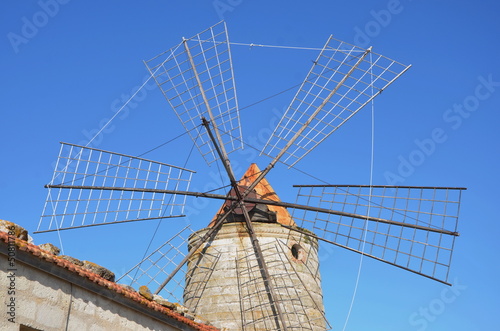 windmill view, Trapani, Sicily