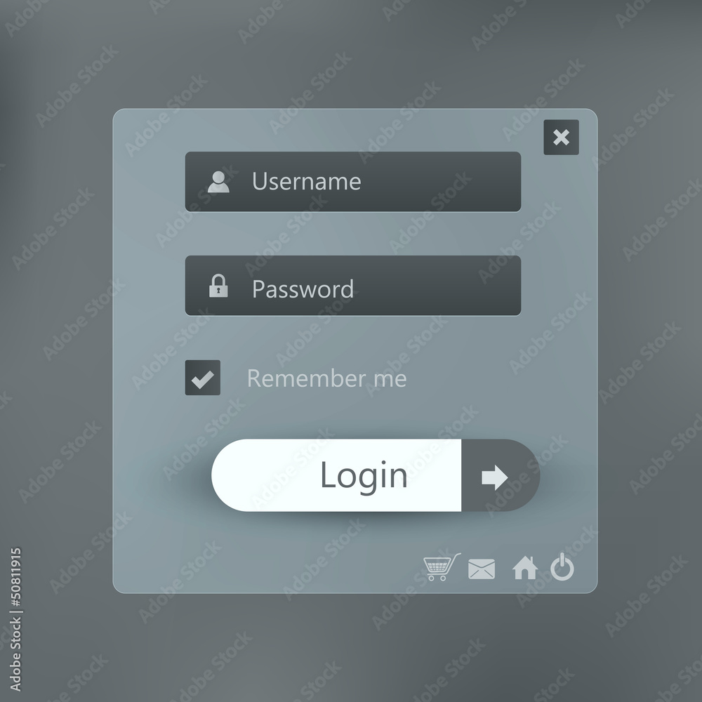 Login form page background Login form page background