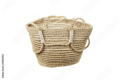 Shopping bag on white.