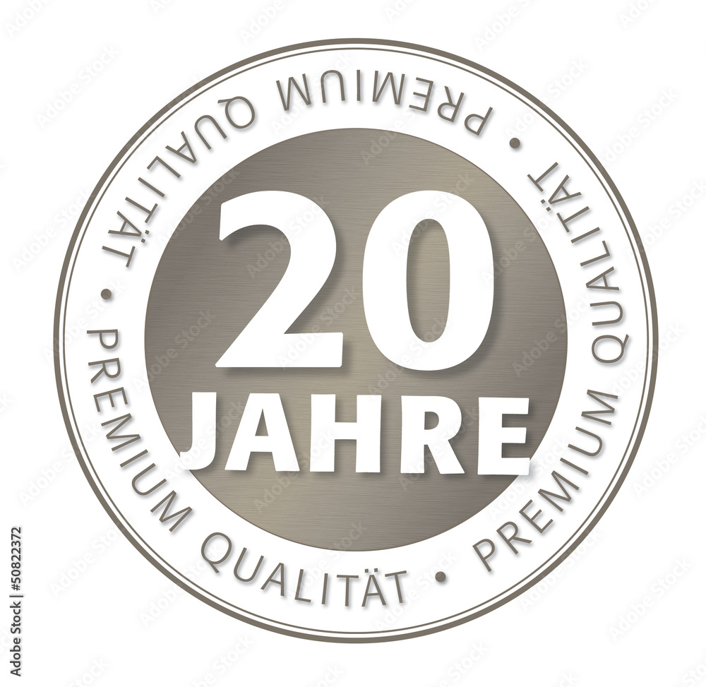 20 Jahre Premium Qualität