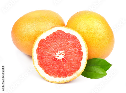 Red grapefruits