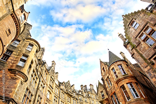 Obraz na płótnie Edinburgh architecture w salonie