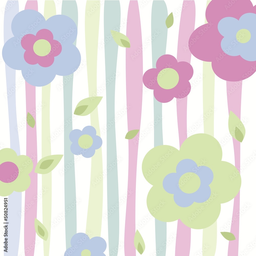 Obraz premium Floral Pattern 2603