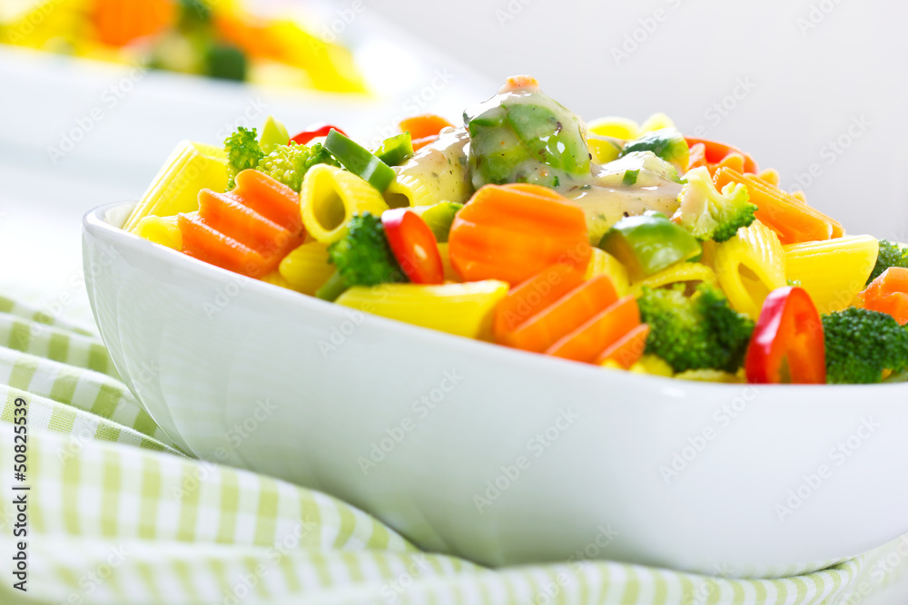Pasta with vegetables Pasta with vegetables
