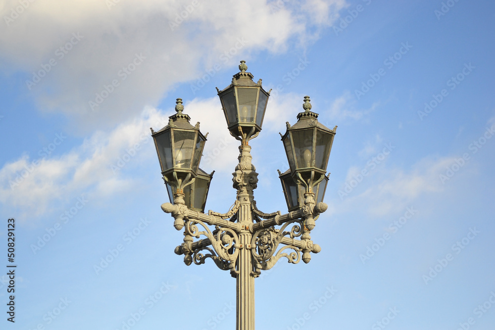 Street lantern in St.Petersburg.