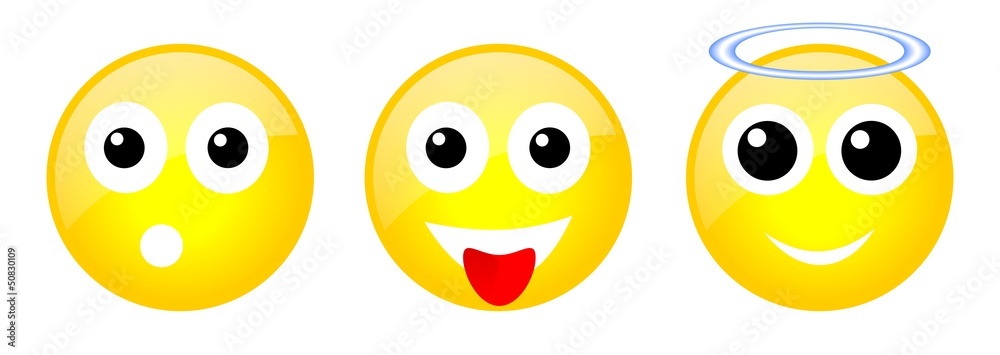 set of emoticons set of emoticons