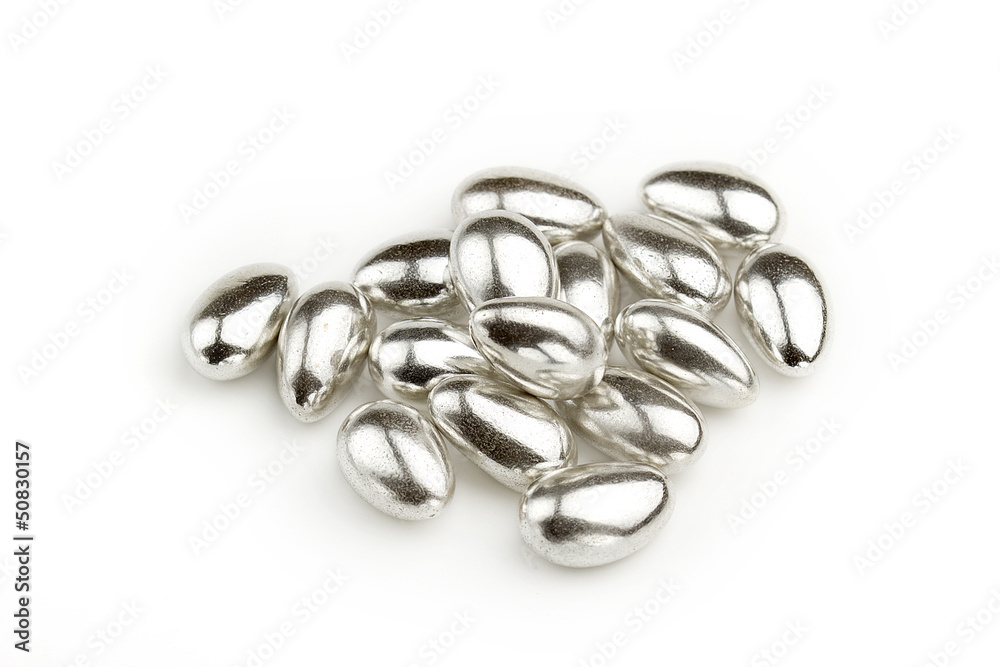 silver sugared almonds silver sugared almonds