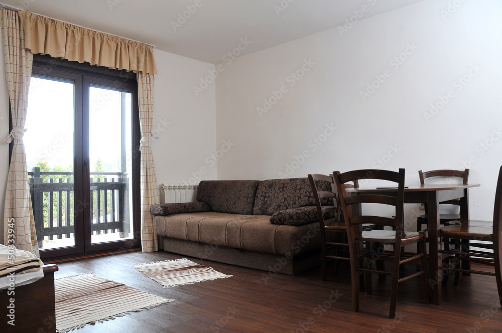 Fototapeta premium living room interior