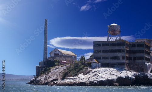 Alcatraz, the most famous prision, San Francisco, USA.