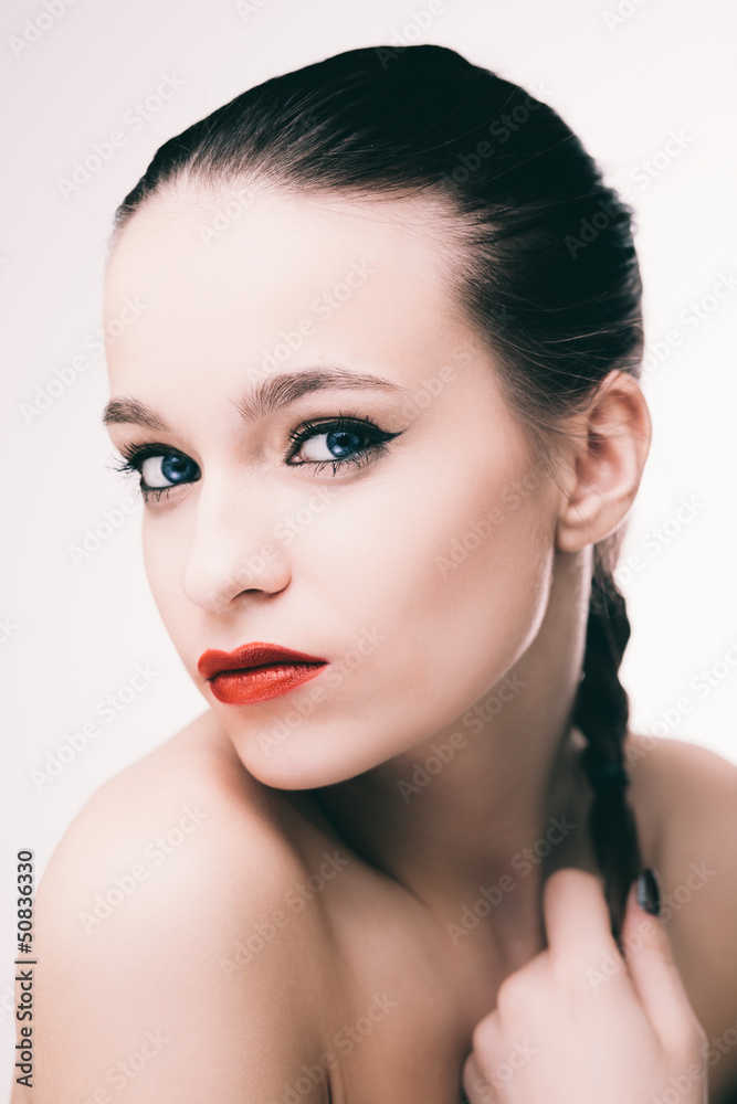 Fototapeta premium Sensual brunette
