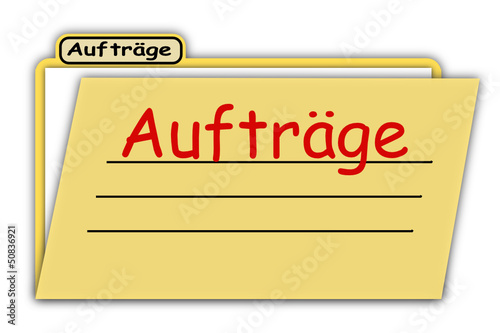 Auftrag Aufträge Ordenr  #130326-svg05