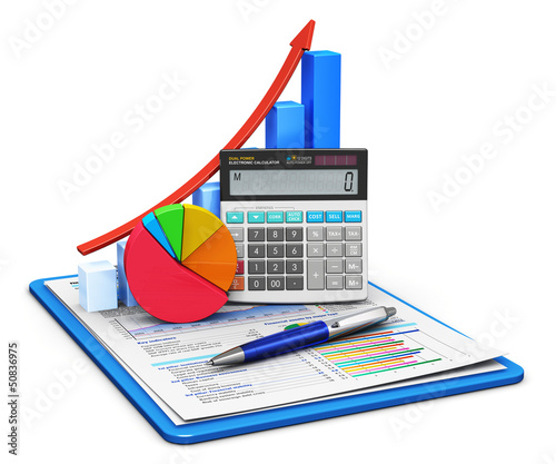 Finance and accounting concept photo