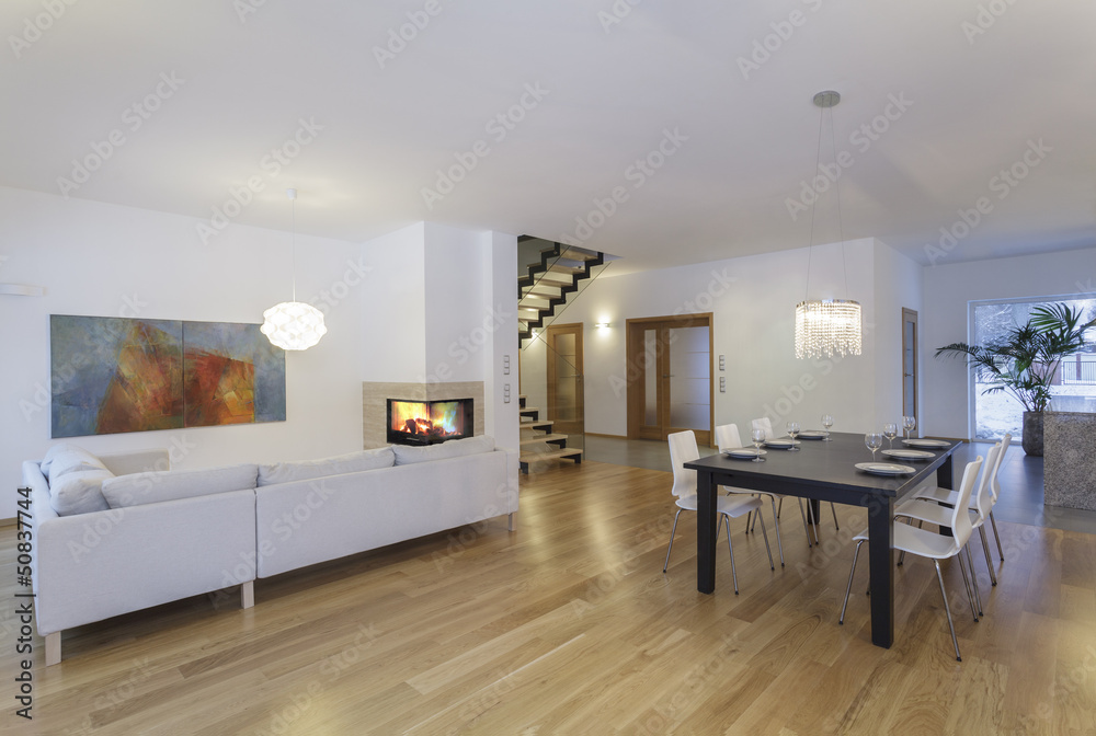 Fototapeta premium Designers interior - inside