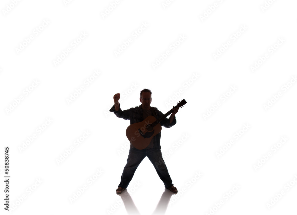 Man with a guitar
