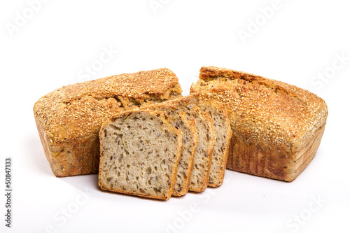 Homemade wholemeal bread