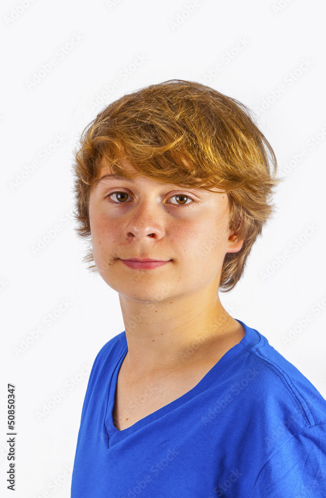 smiling cute boy in the studio smiling cute boy in the studio