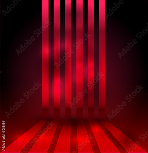 Abstract vector strips background
