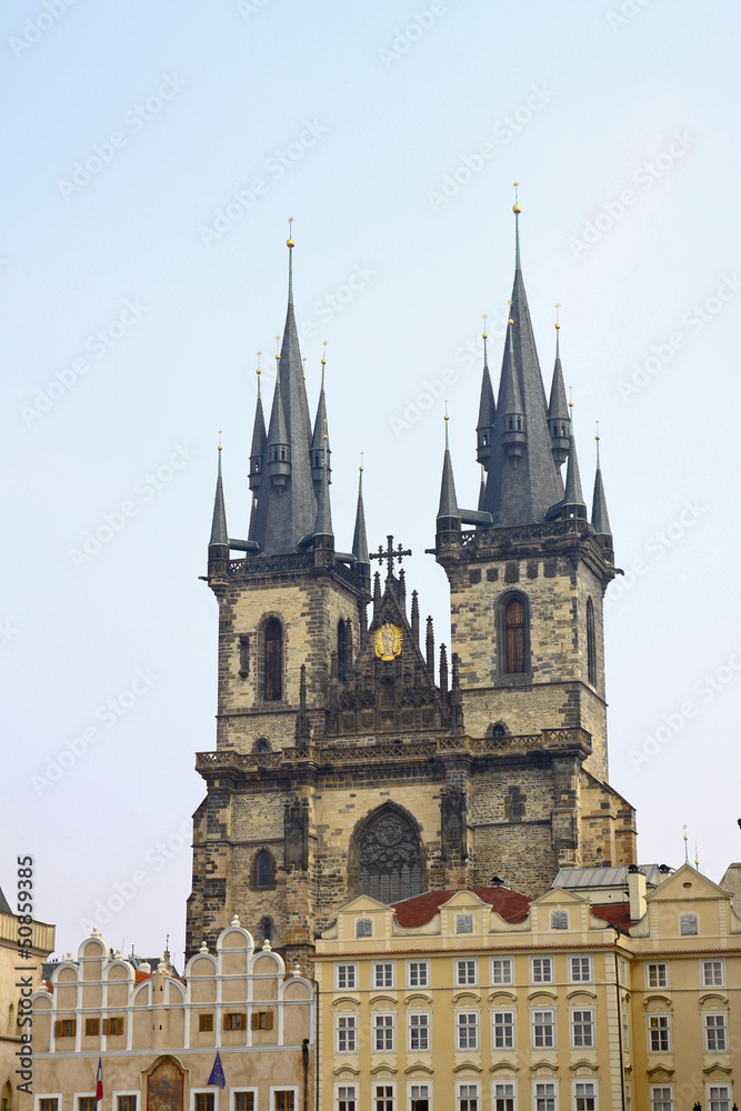 Architecture of old Prague