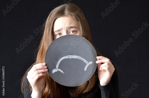 Sad face