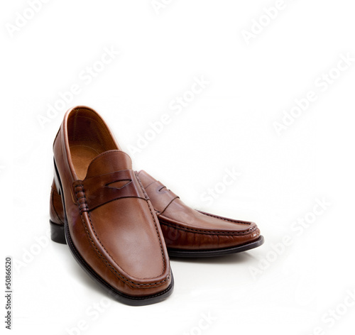 Shoes for men, brown. © Vitaly Krivosheev