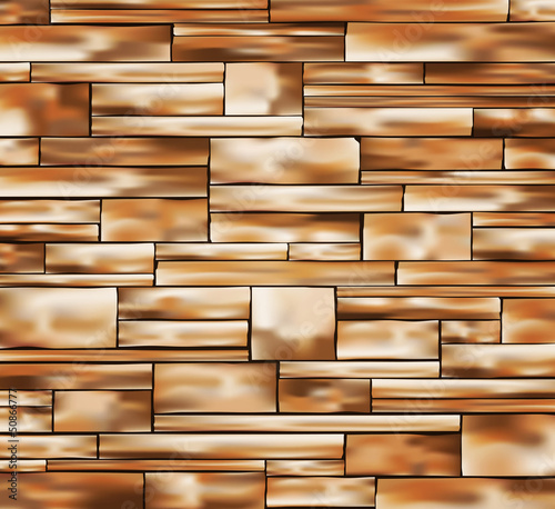 wall of decorative stones, eps10 vector illustration