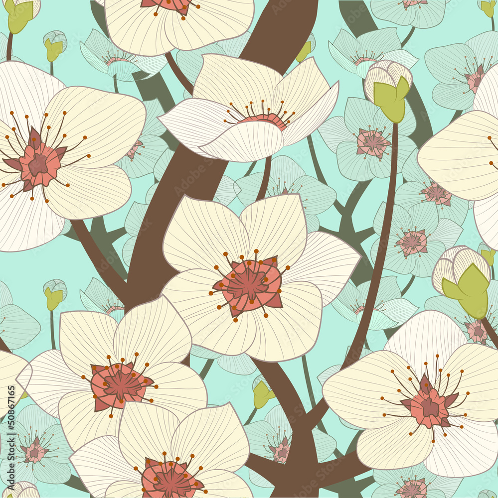 Obraz premium blooming tree