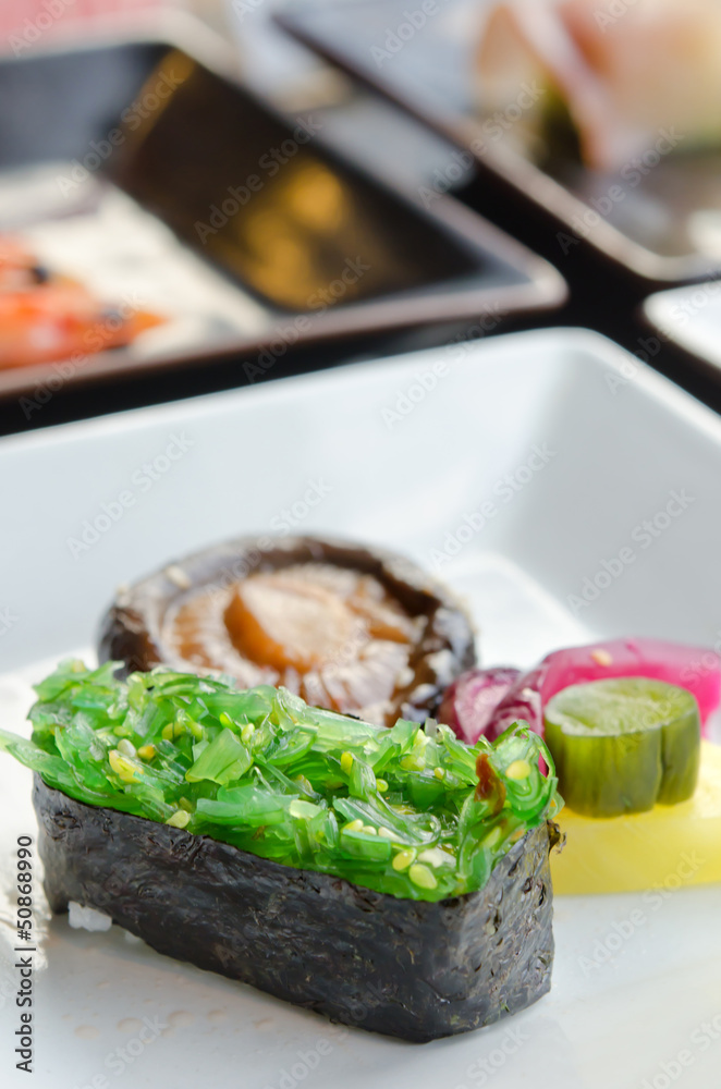 Chuka seaweed sushi Chuka seaweed sushi
